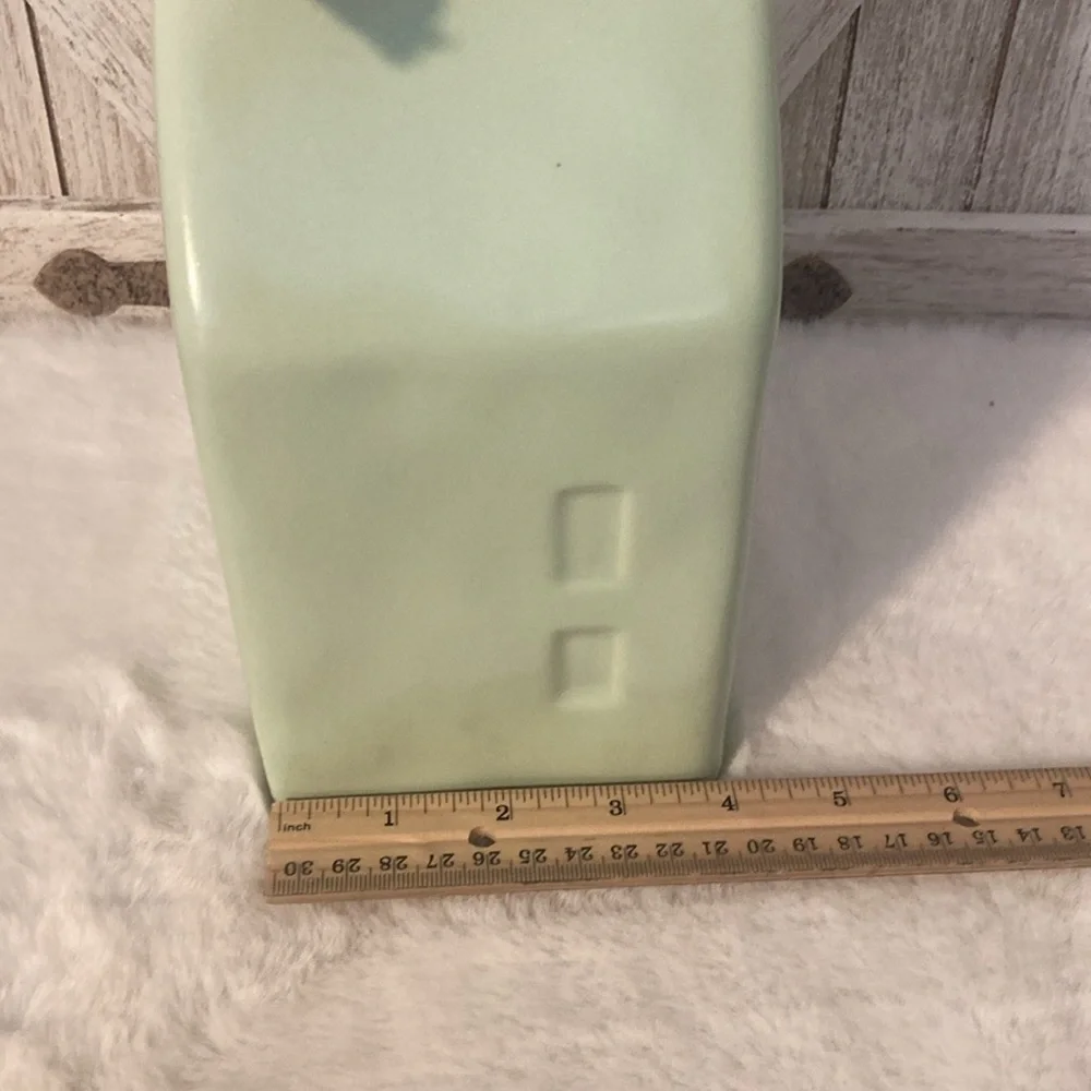 Rae Dunn Blessed Birdhouse in Mint Green